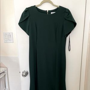 Calvin Klein Short Sleeve Knee Length Dress